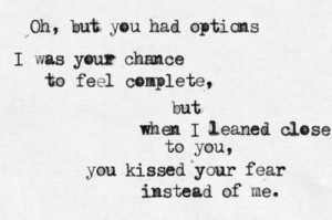 quote-a-lyric:La Dispute - Damaged GoodsSubmitted by emxnowa.tumblr ...