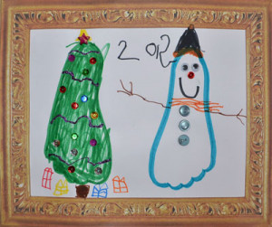 Christmas Handprint & Footprint #Crafts for #Kids