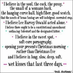 Bull Durham, Crash Davis 