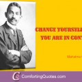 Gandhi Quotes Change Yourself ~ 10 Life Lessons From Mahatma Gandhi ...