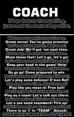 for the volleyball coach seriously my coach needs to say these things ...