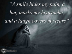 quotes about hiding your pain