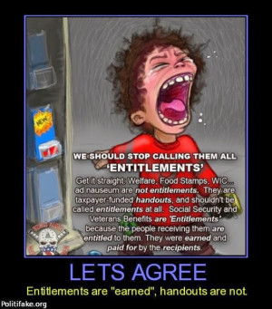 Welfare And Food Stamps Are Not Entitlements