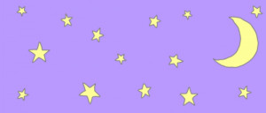 cute kawaii moon stars pastel star