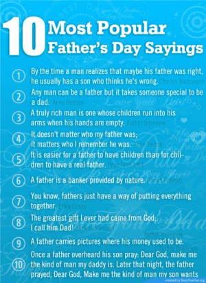 popular fathers day sayings Popular Fathers Day sayings happy fathers ...