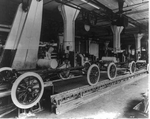 Henry Ford Model T Assembly Line