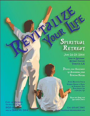 Spiritual Retreat 2014 Revitalize Your Life picture