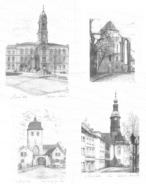 Bilder und Zeichnungen aus Großenhain