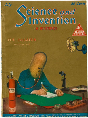 The Isolator” making its debut on the July 1925 cover of “Science ...