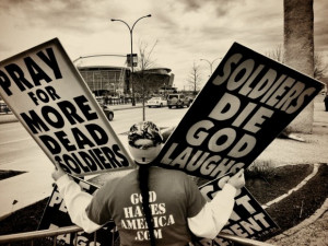 Westboro Baptist Church Protests Chris Kyle’s Memorial Service ...