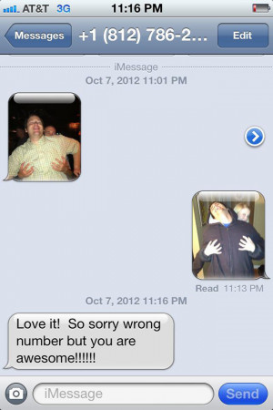 ... 22 funniest responses to a wrong number text. The #12 killed me…LOL