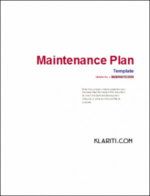 klariti.comSoftware Maintenance planing