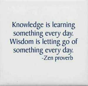 Knowledge & wisdom