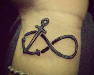 anchor infinity tattoo