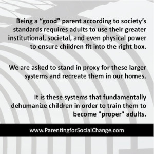 What does it mean to be a good parent according to many of society's ...
