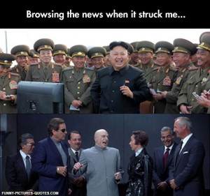 Kim Jong Un is Dr Evil