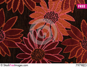Free Stock Photo Colorful Floral Cotton Tapestry Fabric Background