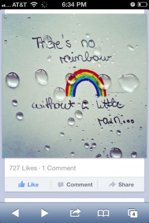 Never thought of it that way:) raindrop|rainbow|cute quotes