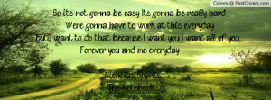 The Notebook Quote Profile Facebook Covers