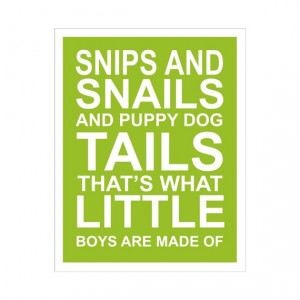 BOY QUOTE 8x10 inch print by Finny and Zook