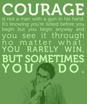 Atticus Finch is one of my favorite literary characters.