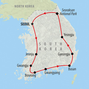 map of north korea and south korea. North Korea night map