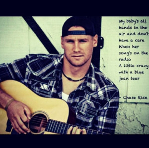 Chase Rice; can't wait to see him at the Bob 94,9 birthday bash!!!