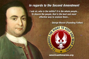 George Mason Quotes Second Amendment