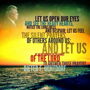 Pres Dieter F Uchtdorf quote!! Love it!!