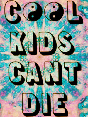 Cool drugs psychedelic colors die kids tie dye cool kids