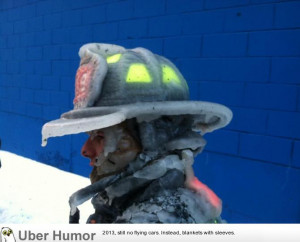 Helmet of a Firefighter after the 6-Alarm Fire in Brooklyn.