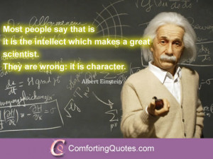 Quote About Great Scientist by Albert Einstein