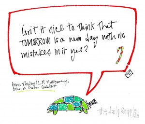 Fresh Start Every Day | thedailquipple.com