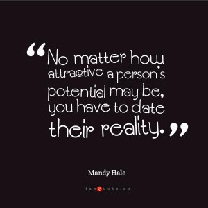 Mandy hale dating quote