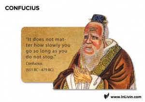 Confucius On Perseverance