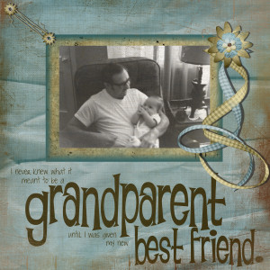 ... belle15's Scrapbooks >> Grandparents Quote - Mike & Poppy - Page 1