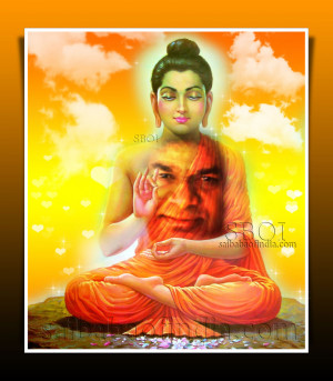 Download Buddha -Sai Baba Vibrations Screen Saver