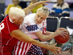 Funniest Grandma playing basketball, Funny Grandma playing basketball