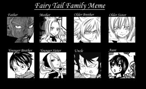 Fairy Tail Family Meme by unidecimo