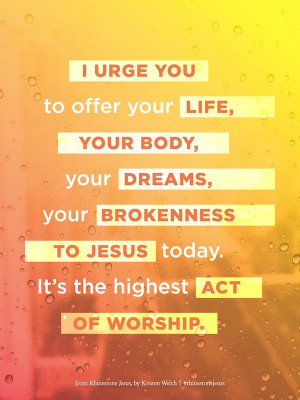 Saying Yes in My Mess