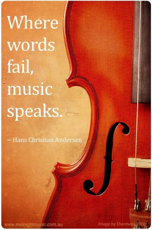 Music speaks