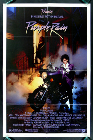 Details about PURPLE RAIN * PRINCE 1SH ORIG MOVIE POSTER 1984