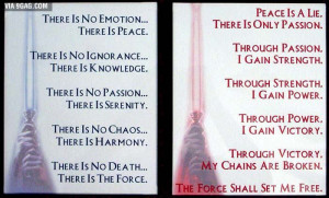 Sith and Jedi Codes
