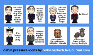 set of Cabin Pressure mini-icons are now available on my Livejournal ...