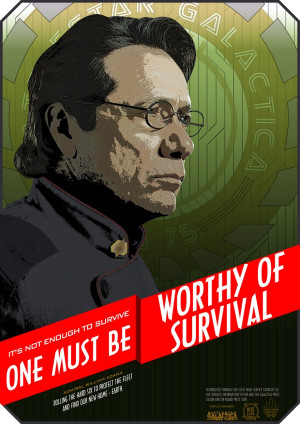 battlestar galactica edward james olmos admiral william adama Industry ...