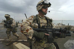 royal australian navy clearance diver in umm qasr the navy