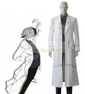 Soul Eater Dr Franken Stein White Cosplay Costume picture
