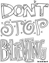 Inspirational Quotes Coloring Pages