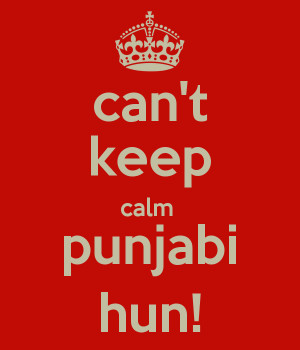 Keep Calm And Stay Punjabi Carry Image Generator