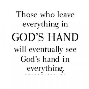 Gods hand!